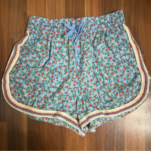 Sea New York Strawberry track shorts - Picture 1 of 4
